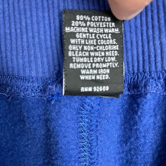 PBX Basics Blue Sweatpants Size M EUC - Picture 5 of 5